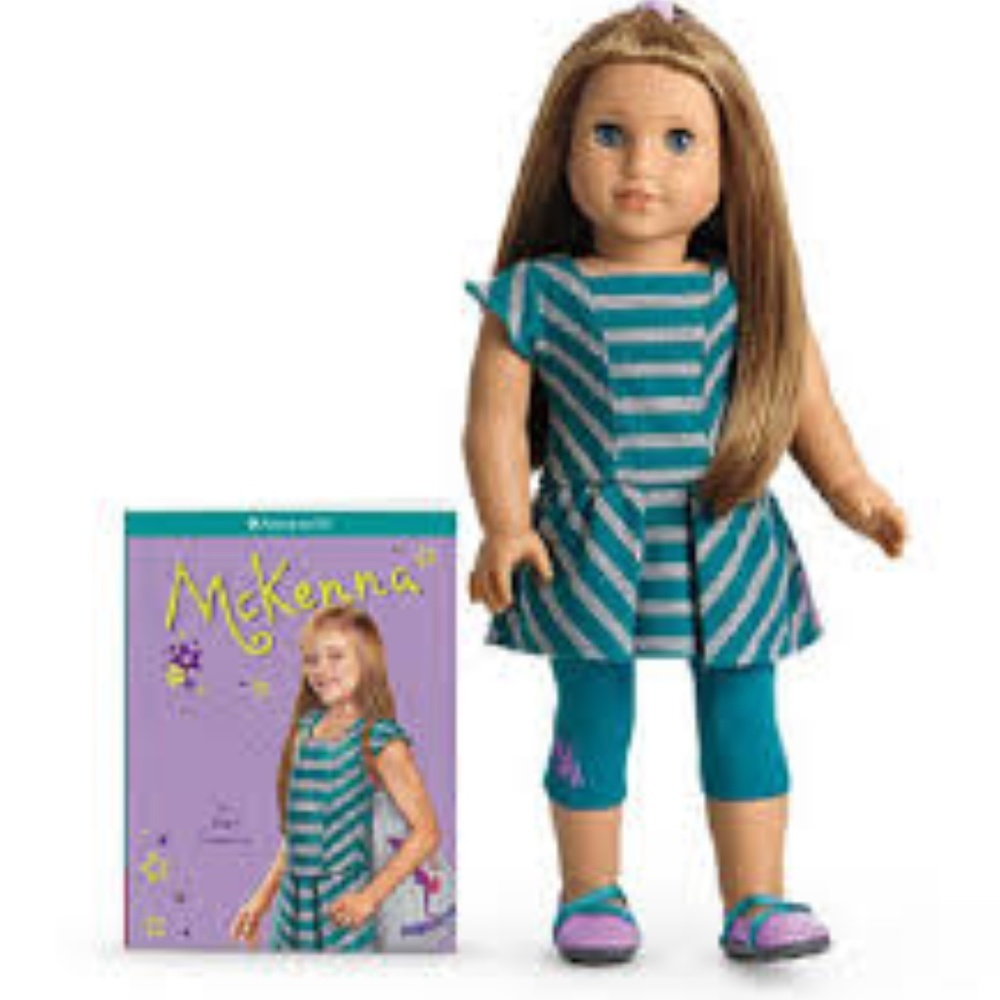 McKenna American Girl Doll + Book